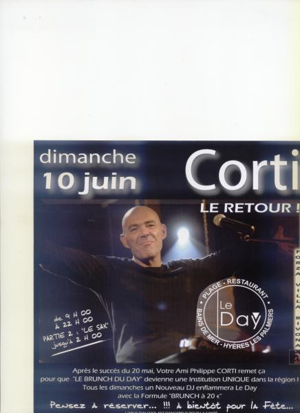 DIMANCHE 10 JUIN LE RETOUR DE CORTI